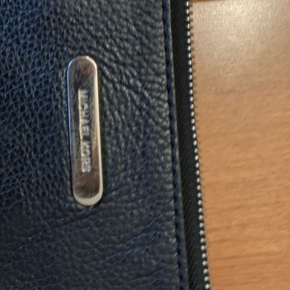 Michael Kors Dark Leather crossbody purse